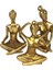 3 Lü Dekoratif Yogacı Kız Gold 1