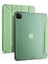 Apple iPad Pro 12.9 4. Nesil Kılıf Kalem Bölmeli Smart Standlı Tablet Kılıfı Açık Yeşil 2