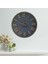 Blackframe Naturel Lines Antrasit Gri Duvar Saati - 60CM 4