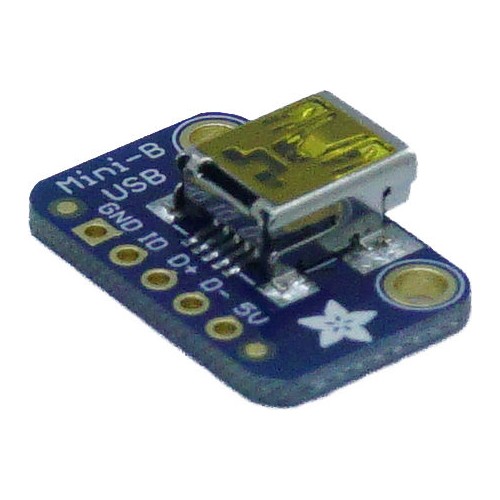 Adafruit USB Mini-B Breakout Kartı - Çevirici Fiyatı