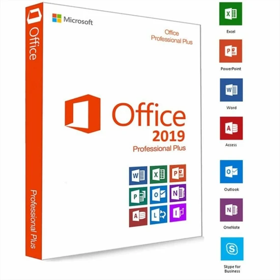 Microsoft Office 2019 Pro Plus Dijital Lisans Ürün Anahtarı