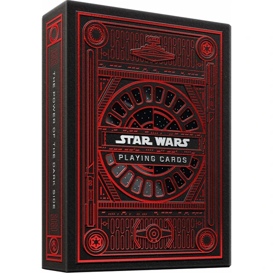 Theory11 Star Wars Iskambil Oyun Kağıdı - Dark Side (Yurt Dışından)