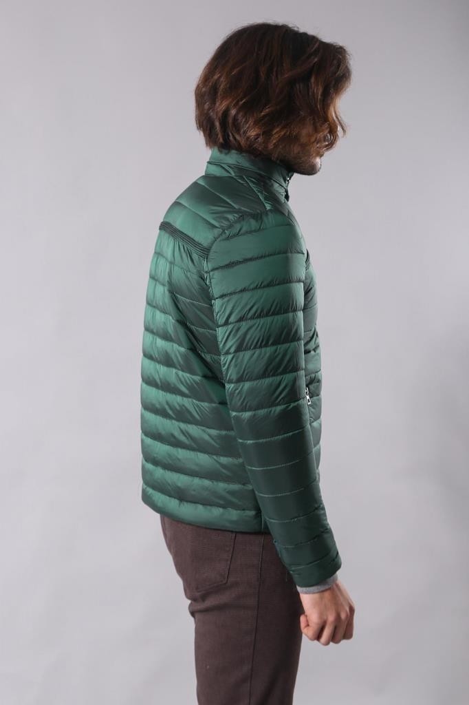 Wessi Erkek Parlak Slim Fit Şişme Mont görsel 2