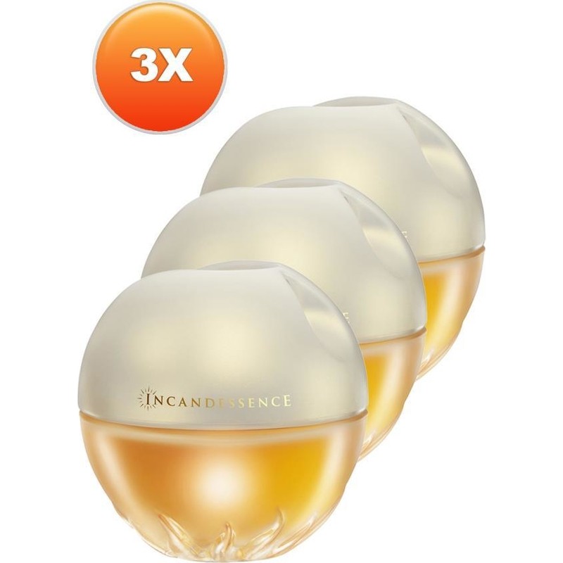 Avon Incandessence Kadın Parfüm Edp 50 Ml. Üçlü Set