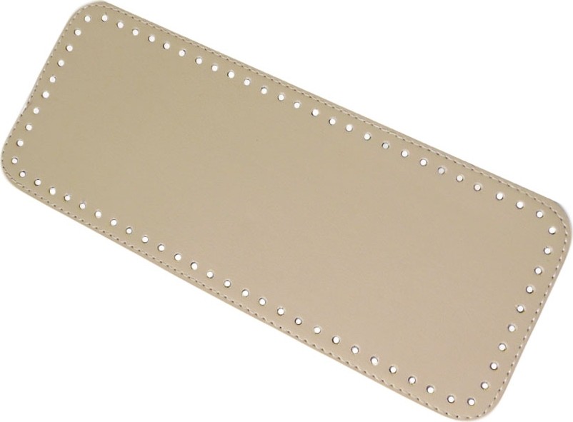 Lady Moss Bej Dikdörtgen Çanta Tabanı 12X30 Modern Tasarım