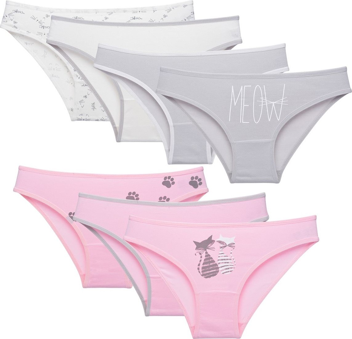 Nicoletta Mıxcolor Kadın Külot 7'li Paket