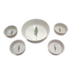 Porland Botanical Desen Kase Seti 5'li