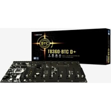 Biostar TB360-BTC D+ Intel B360 2666MHz DDR4 1151 Pin ATX Anakart