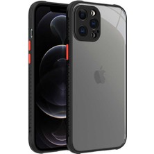 Zore Apple iPhone 12 Pro Max Kılıf ​​zore Kaff Kapak Siyah