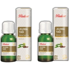 Balen Jojoba Yağı Soğuk Pres 20 ml x 2