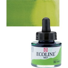 Talens Ecoline Sıvı Sulu Boya 30 ml Bronze Green