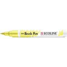 Talens Ecoline Fırça Uçlu Sulu Boya Kalemi Pastel Yellow