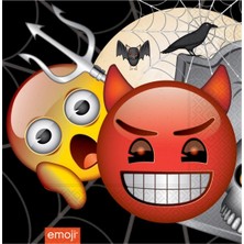 Event Party Store Emoji Korku Peçete 20'li