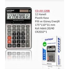 Catiga CD-AX-120 12 Hane Hesap Makinesi