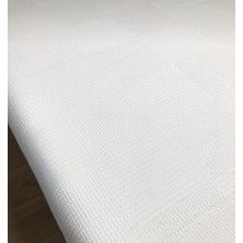 Sefaoğlu Tekstil King Size Pike, %100 Pamuk, Beyaz