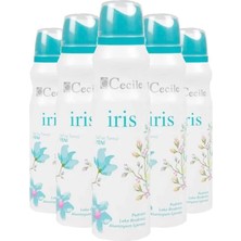 Cecile Iris Deodorant 150 ml x 5