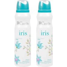 Cecile Iris Deodorant 150 ml x 2