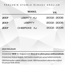 Alpha Auto Part Jepp Liberty,cherokee Için Sağ Arka Kapı Cam Tamir Plastiği