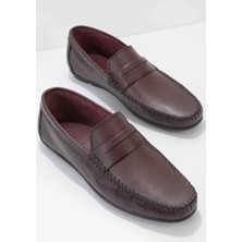Bambi Bordo Loafer Ayakkabı E019052120