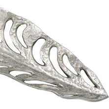 Vitale Metal Yaprak Model Dekoratif Obje 58X10 cm AK.HY0033