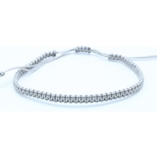 77 Makrome Ip Bileklik