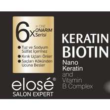 Elose Maxıpure Keratin ve Biotin 3'lü Saç Bakım ve Onarım Seti