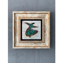 Oscar Stone Decor Çerçeveli Taş Duvar Dekoru 20 x 20 cm CDD1-40-059