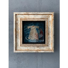 Oscar Stone Decor Çerçeveli Taş Duvar Dekoru 20 x 20 cm CDD1-40-131