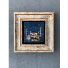 Oscar Stone Decor Çerçeveli Taş Duvar Dekoru 20 x 20 cm CDD1-40-532