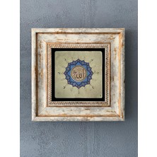 Oscar Stone Decor Çerçeveli Taş Duvar Dekoru 20 x 20 cm CDD1-40-312