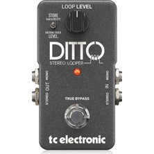 Tc Electronic Ditto Stereo Looper Pedalı