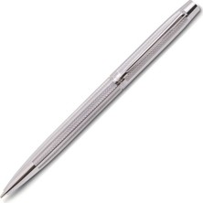 Scrikss Venus  722 W Tükenmez Kalem Balık Sırtı Desenli Krom
