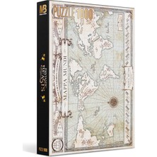 Wizarding World Fantastik Canavarlar 1000 Parça Dünya Haritası Puzzle