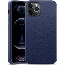 Esr Apple iPhone 12 Pro Max Kılıf Metro Premium Mavi