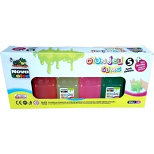 Nova Color Oyun Jeli Slime 5 Renk + Sıvı Boraks Liquid Borax