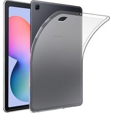 Arabulalaca Samsung Galaxy Tab S6 Lite 10.4'inc P610 - P615 Şeffaf Silikon Soft  Şeffaf