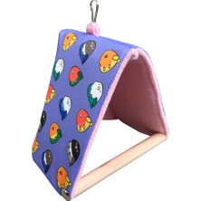 Kuş Arkadaşım Sevda&Cennet Papağanı Uyku Salıncağı Rüzgar Kesen Çadır Salıncak - Mor