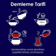 Karali Çay Premium Demlik Poşet Siyah Çay 100'lü x 2 Paket