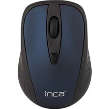 Inca IWM-200RL Track Red Sensör Lacivert Kablosuz Ergonomik Nano Alıcılı Mouse