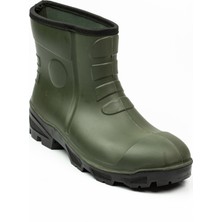 Polly Boot Polly 0301 Vega Haki Kısa 3K İşçi Çizmesi