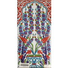 Can Seramik - 20*40 Cm. El Dekoru Iznik Çinisi
