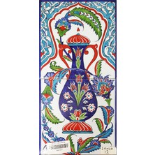 Can Seramik - 20*40 Cm. El Dekoru Iznik Çinisi