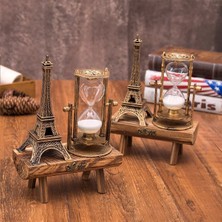 Evim Shopping  Eyfel Kulesi Paris Ahşap Kum Saati