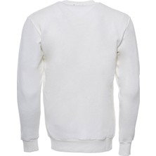 Wessi Baskılı Bisiklet Yaka Erkek Sweatshirt