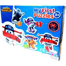 KS Games Harika Kanatlar My First Puzzle 4'lü Kutulu Puzzleyapboz 20 Parça