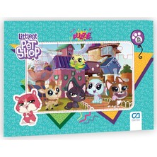 Ca Games Littlest Pet Shop Frame Puzzleyapboz 35 Parça Yeşil Tema