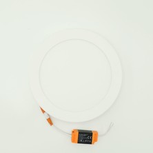 Sunlight Yuvarlak Sıva Üstü 20 Watt LED Panel Armatür Trafolu Beyaz Gün