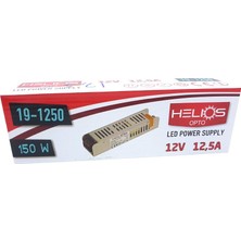 Helıos  12,5A Slim LED Trafosu (150W) 12V 19-1250