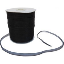 Hayaller Dükkanı Kurdela Organze Siyah 6mm 500YARD