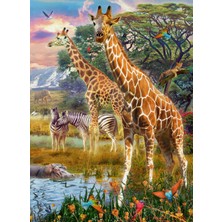 Ravensburger 150 Parça Puzzle Zürafalar 129430